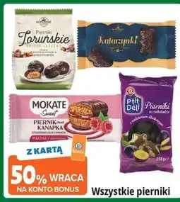 E.Leclerc Pierniki w czekoladzie z nadzieniem śliwkowym Wiodąca Marka P'tit Deli oferta