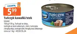 E.Leclerc Tuńczyk stek z kroplą sosu własnego Lisner oferta