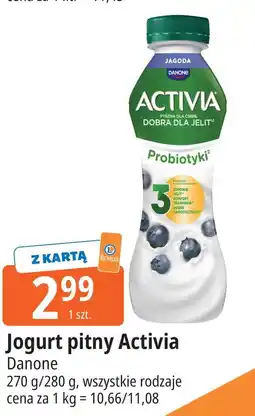 E.Leclerc Jogurt jagoda Danone Activia oferta