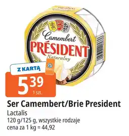 E.Leclerc Ser brie naturalny President oferta