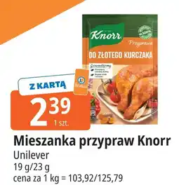 E.Leclerc Przyprawa do złotego kurczaka Knorr oferta