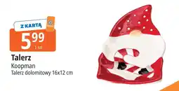 E.Leclerc Talerz mikołaj 16 x 12 cm Koopman oferta