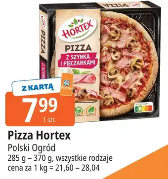 E.Leclerc Pizza z szynką i pieczarkami Hortex oferta