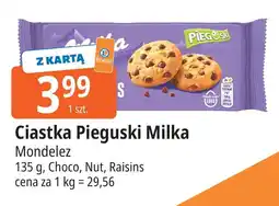 E.Leclerc Ciastka z kawałkami czekolady Milka Pieguski oferta
