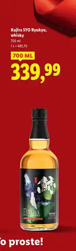 Lidl Whisky Kujira Ryukyu 5 Yo oferta