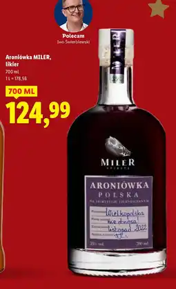 Lidl Likier aroniowy Miler oferta