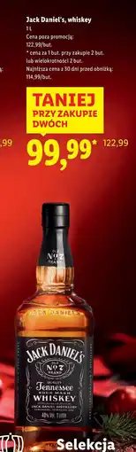 Lidl Whiskey Jack Daniel's Old No. 7 oferta