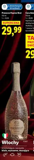 Lidl Wino Prosecco Flaureo Brut oferta