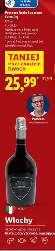 Lidl Wino Asolo Prosecco Superiore Extra Dry oferta