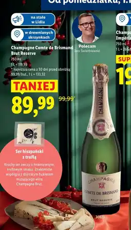 Lidl Wino Comte De Brismand Brut Reserve oferta