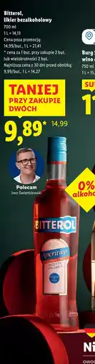 Lidl Likier Bitterol oferta