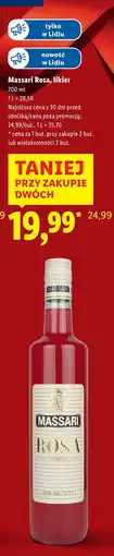 Lidl Likier Massari Rosa oferta