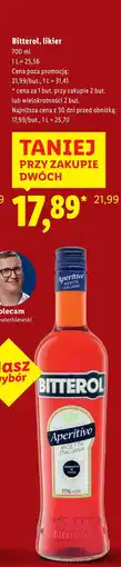 Lidl Likier Bitterol oferta