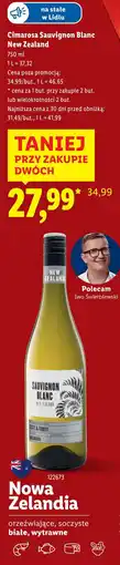 Lidl Wino Cimarosa Sauvignon Blanc oferta