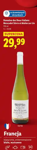 Lidl Wino Domaine Deux Vallons oferta