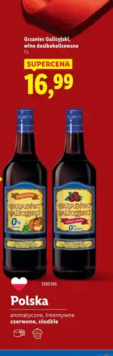 Lidl Gorąca malina bezalkoholowy Grzaniec Galicyjski oferta