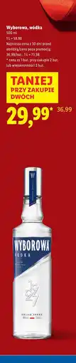 Lidl Wódka Wyborowa Vodka oferta
