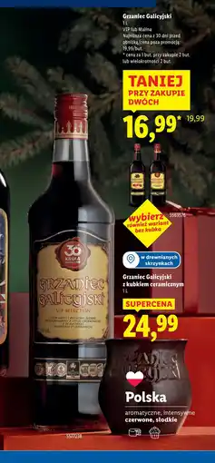 Lidl Vip selection + kubek Grzaniec Galicyjski oferta