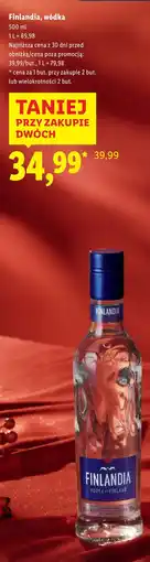 Lidl Wódka Finlandia Vodka Of Finland oferta