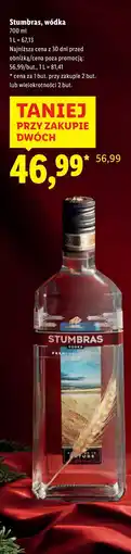 Lidl Wódka Stumbras Centenary oferta