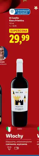 Lidl Wino Di Camillo Khora Primitivo oferta
