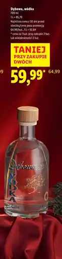 Lidl Wódka Dębowa Polska oferta