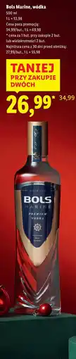 Lidl Wódka Bols Marine oferta