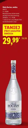 Lidl Wódka Biały Bocian Vodka oferta