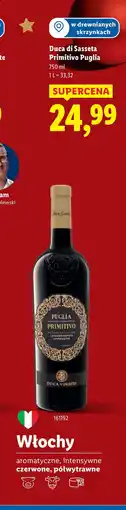 Lidl Wino Duca Di Sasseta Puglia oferta