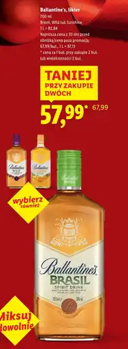 Lidl Whisky Ballantine's Sunshine oferta