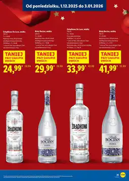 Lidl Wódka Żołądkowa Gorzka De Luxe oferta