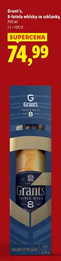 Lidl Whisky karton Grant's 8 Yo oferta