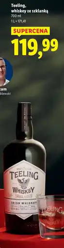 Lidl Whiskey + szklanki Teeling oferta