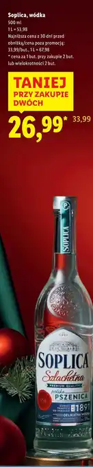 Lidl Wódka Soplica Szlachetna oferta