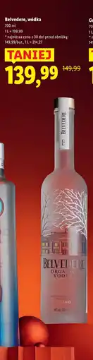 Lidl Wódka Belvedere oferta