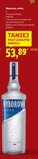 Lidl Wódka Wyborowa Vodka oferta