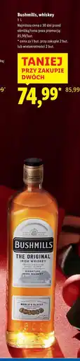 Lidl Whiskey Bushmills Original oferta