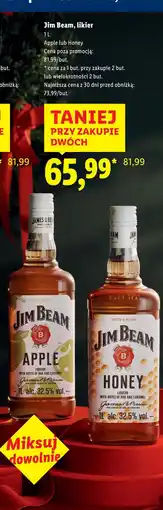 Lidl Bourbon Jim Beam Honey oferta