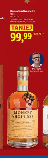 Lidl Whisky Monkey Shoulder oferta