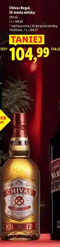 Lidl Whisky Chivas Regal 12 oferta