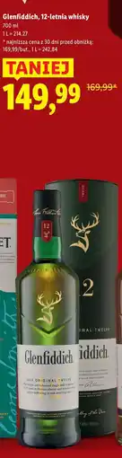 Lidl Whisky Glenfiddich 12 Yo oferta