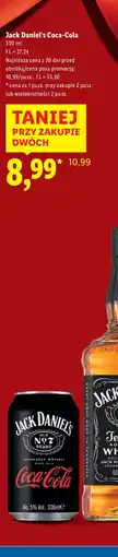 Lidl Drink Jack Daniel's & Cola oferta