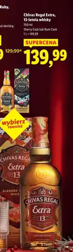 Lidl Whisky karton Chivas Regal Extra oferta