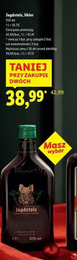 Lidl Likier Jagdstolz Krauter oferta