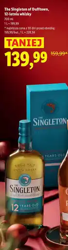 Lidl Whisky + karton The Singleton 12Yo oferta