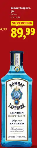 Lidl Gin Bombay Sapphire oferta