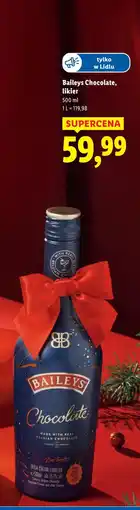 Lidl Likier chocolate Baileys oferta