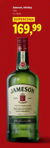 Lidl Whiskey Jameson oferta