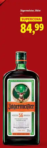 Lidl Likier Jagermeister oferta