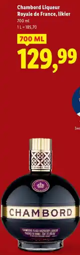 Lidl Likier Chambord Royale oferta